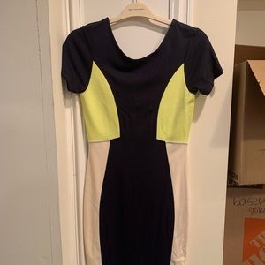 NWOT | French Connection | color block dress | us8
